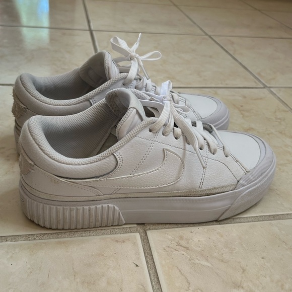 Nike Court Sneakers - white 8.5 - Picture 3 of 5